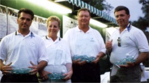 1999 Tournament Winners, John Troutt, Judy Berberich, Bob Scott & Mark Cowart